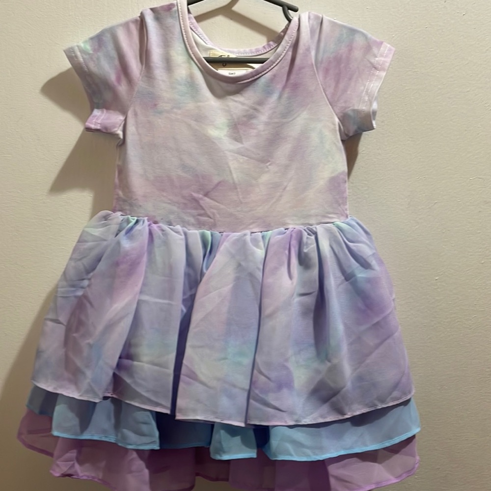 Taylor Joelle Tie Dye Dress Size 3